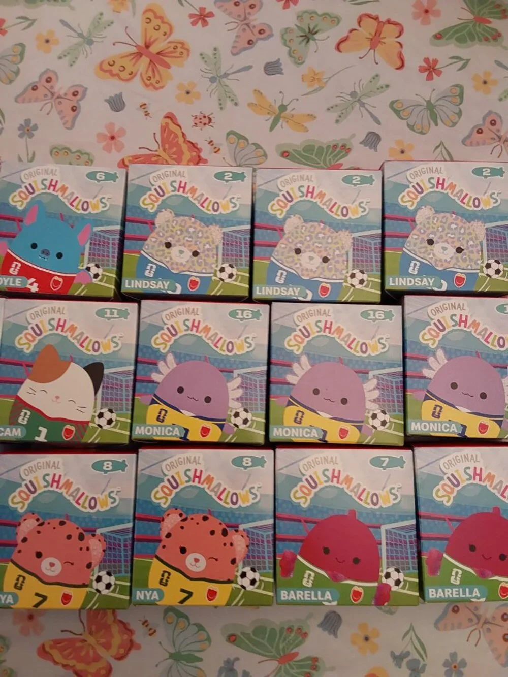 12 new in boxes, McDonald's Squishmallows